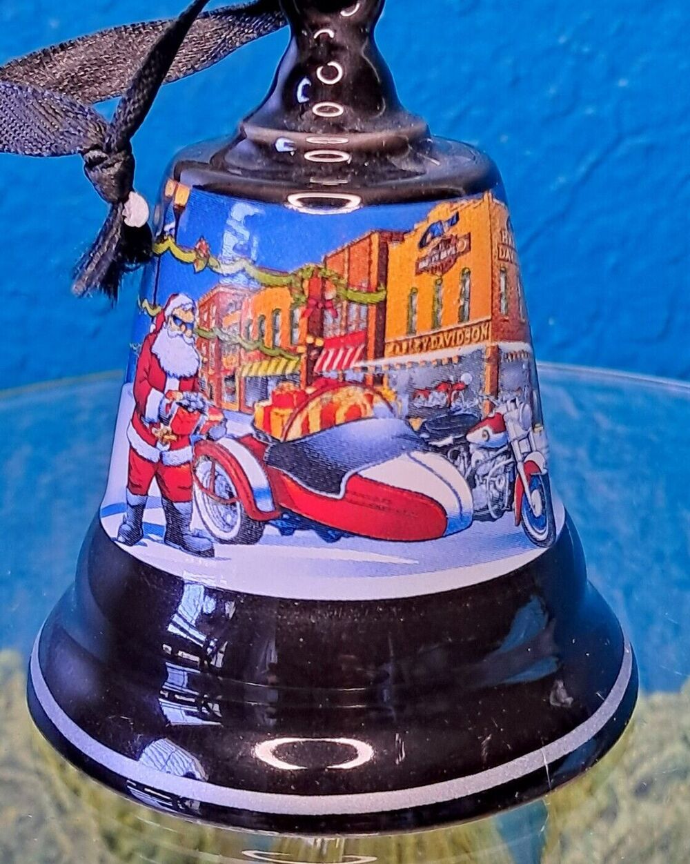 NEW 2011 Harley-Davidson Motorcycles Santa Claus Bell Christmas Ornament